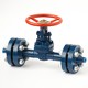 Steel gate valve for welding 30s(ls,NJ)941nj DU40