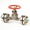 Flanged steel gate valve 30c(ls,nj)41nj DU40 #2