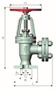 Angle shut-off valve RTKZ40-040-025