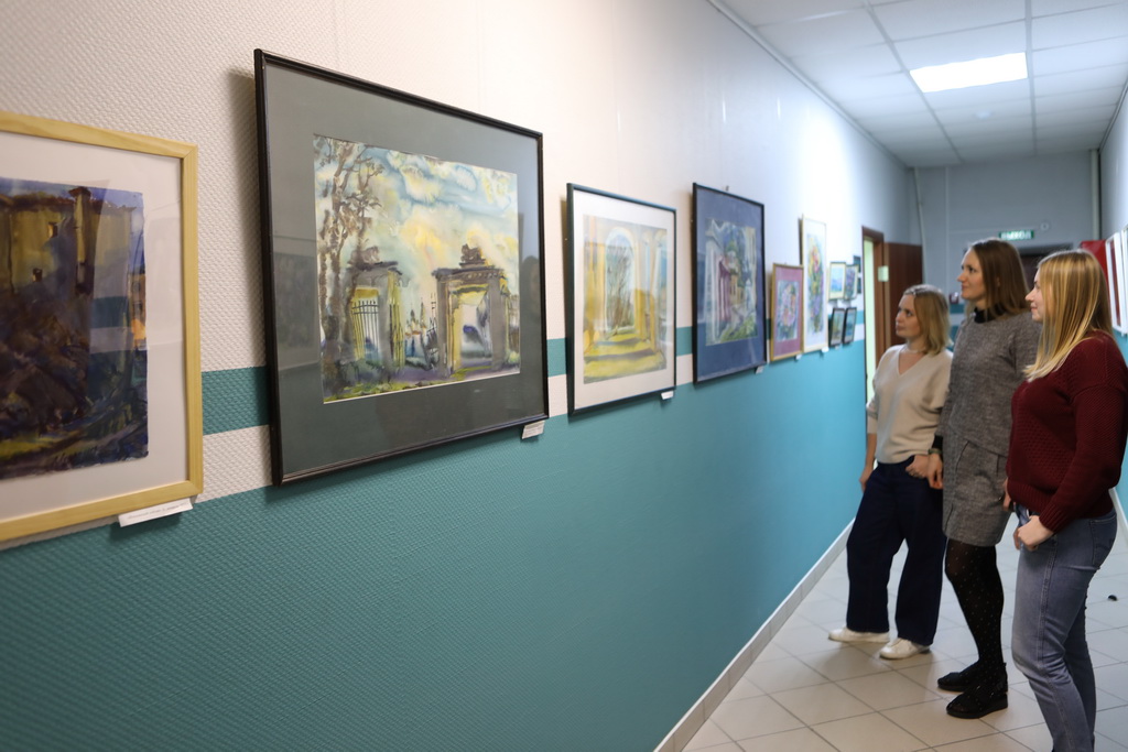 Exhibition of paintings by Olga Lutsko