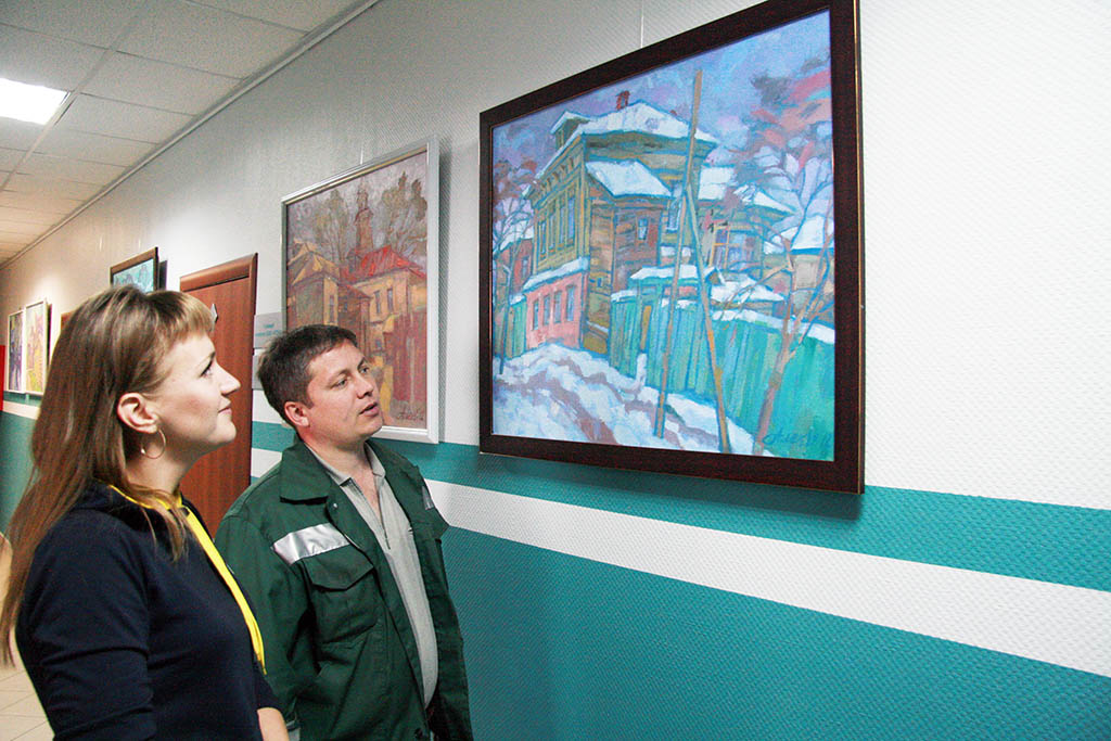 Exhibition of paintings in Kurgan