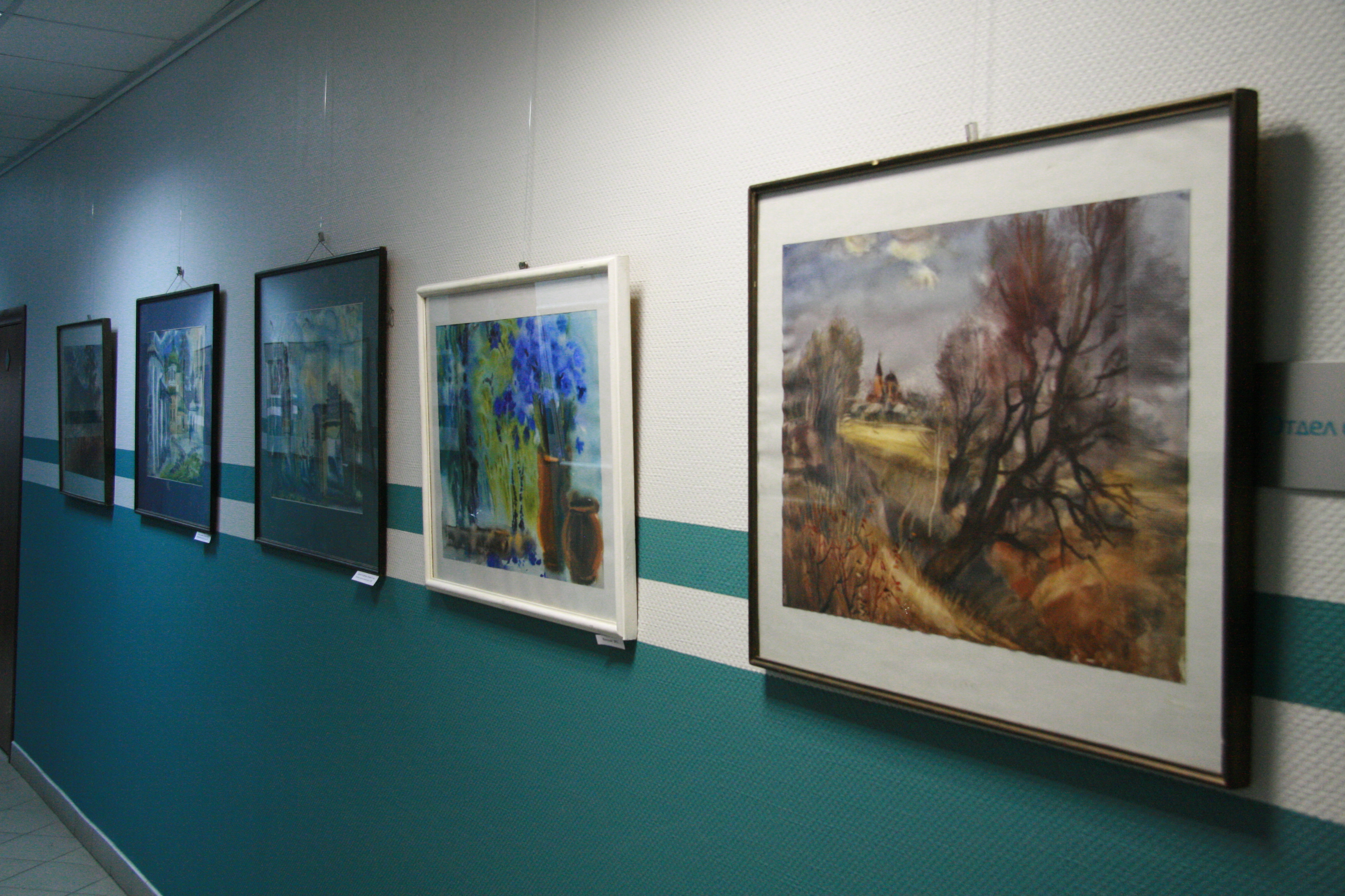 Exhibition of watercolors by Olga Lutsko