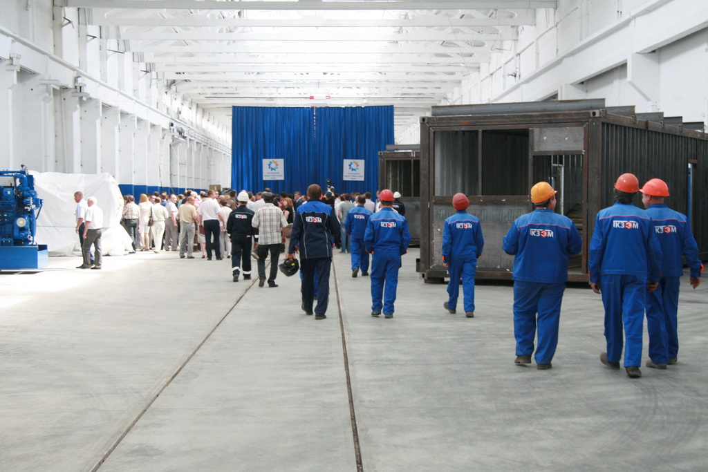 Reinforcement cluster in an industrial park