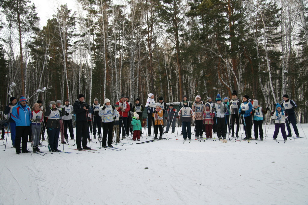 Factory ski race