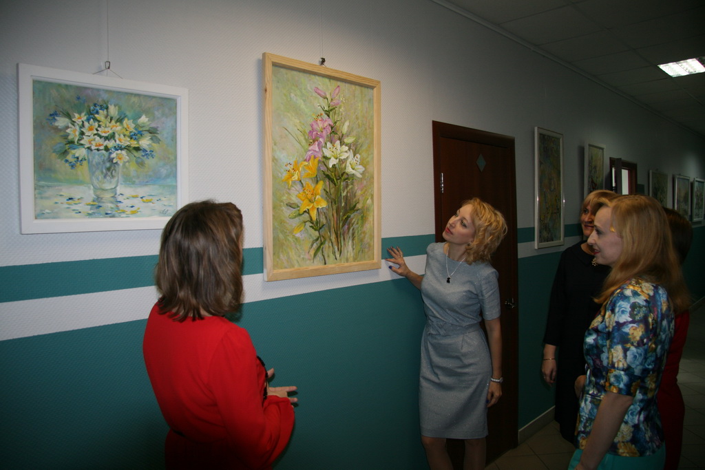 Exhibition of paintings by Lyudmila Ochagova