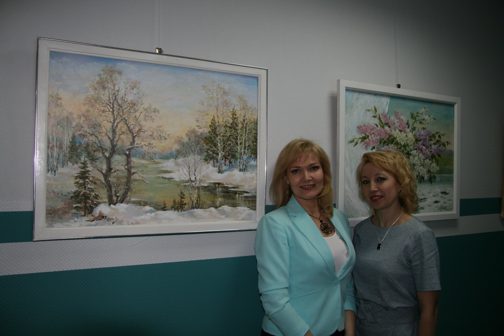 Exhibition of paintings by Lyudmila Ochagova