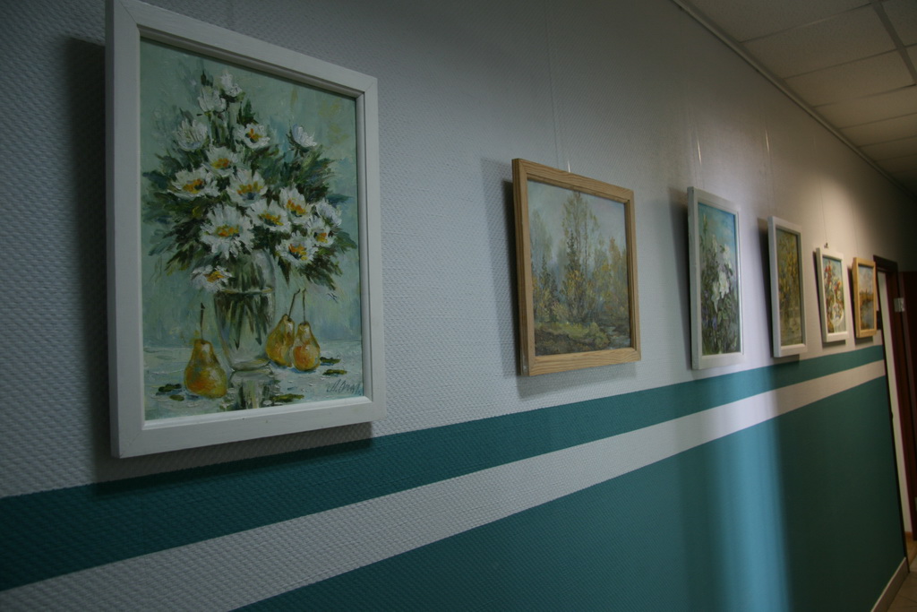 Exhibition of paintings by Lyudmila Ochagova