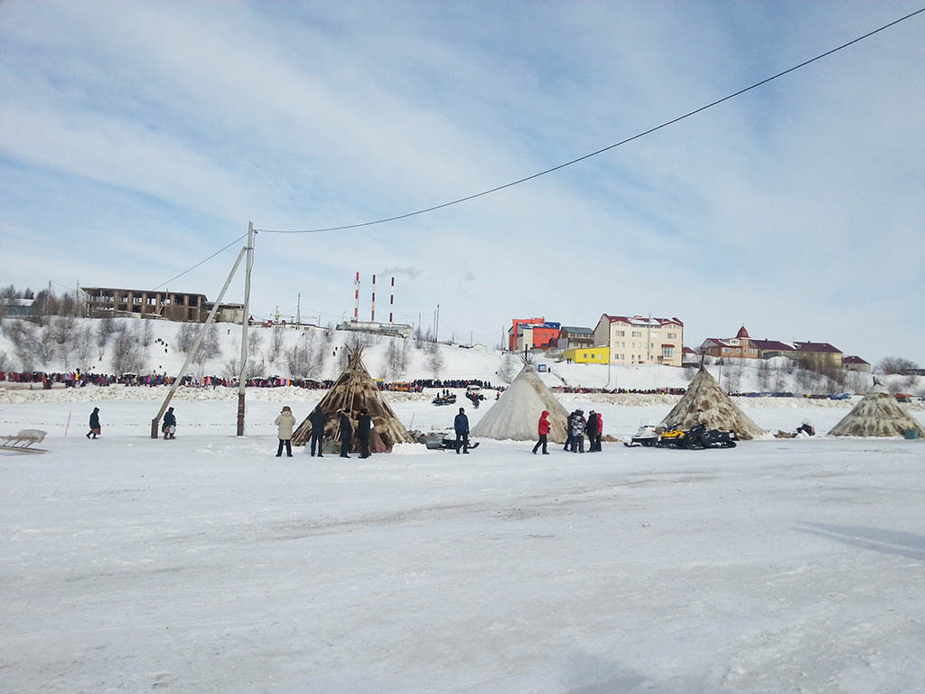 The delegation of the Kurgan region in Salekhard